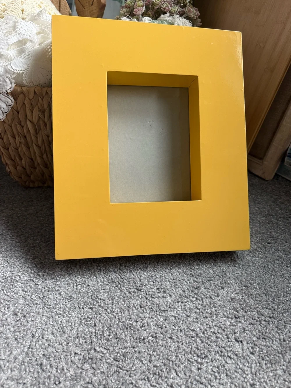 Unique 2 inch Thick Sunshine Yellow 5x7 Picture Frame - Brand Unspecified